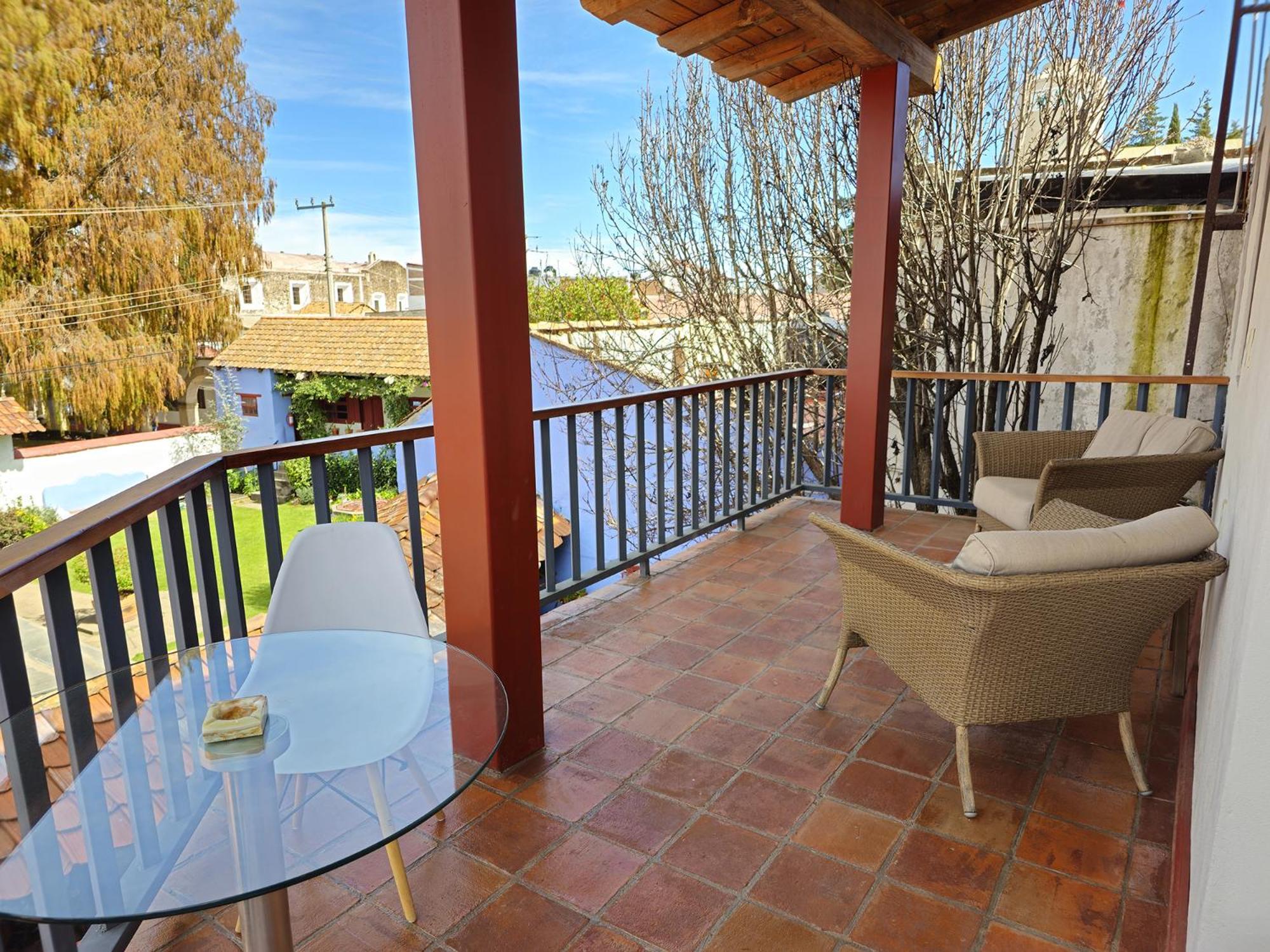 La Casa Azul Huasca & Restaurante La Terraza Otel Huasca de Ocampo Dış mekan fotoğraf